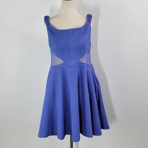 FREE PEOPLE brooklyn mini dress Sz L  NEW